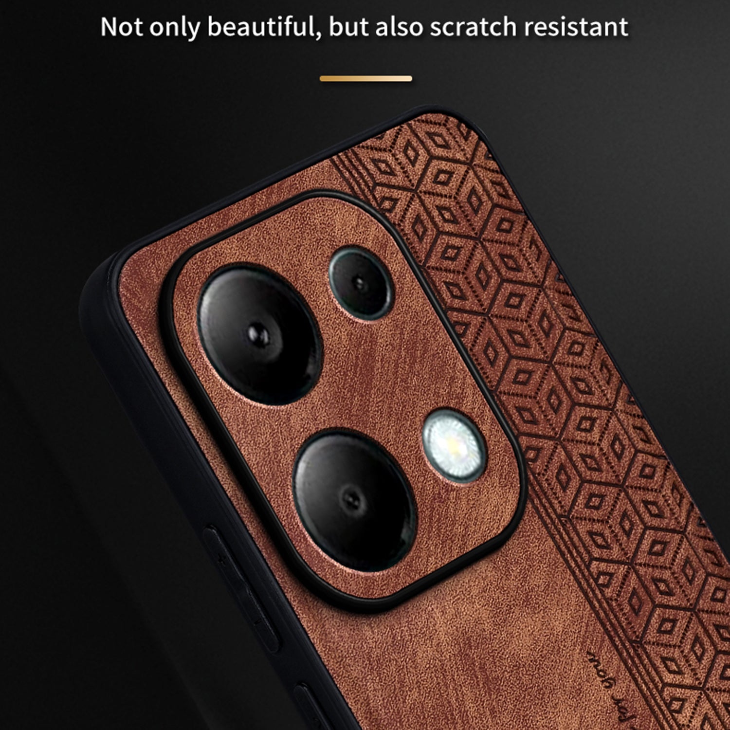 AZNS For Xiaomi Redmi Note 13 Pro 4G / Poco M6 Pro 4G Case Shockproof PU Leather Covered TPU Phone Shell AZNS For Xiaomi Redmi Note 13 Pro 4G / Poco M6 Pro 4G Case Shockproof PU Leather Covered TPU Phone Shell